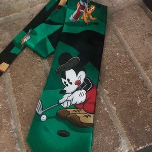 Mickey Mouse Golf Tie